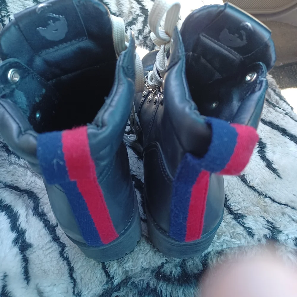 STEVE MADDEN WOMEN LEATHER ANKLE BOOTS - Picture 3 of 12